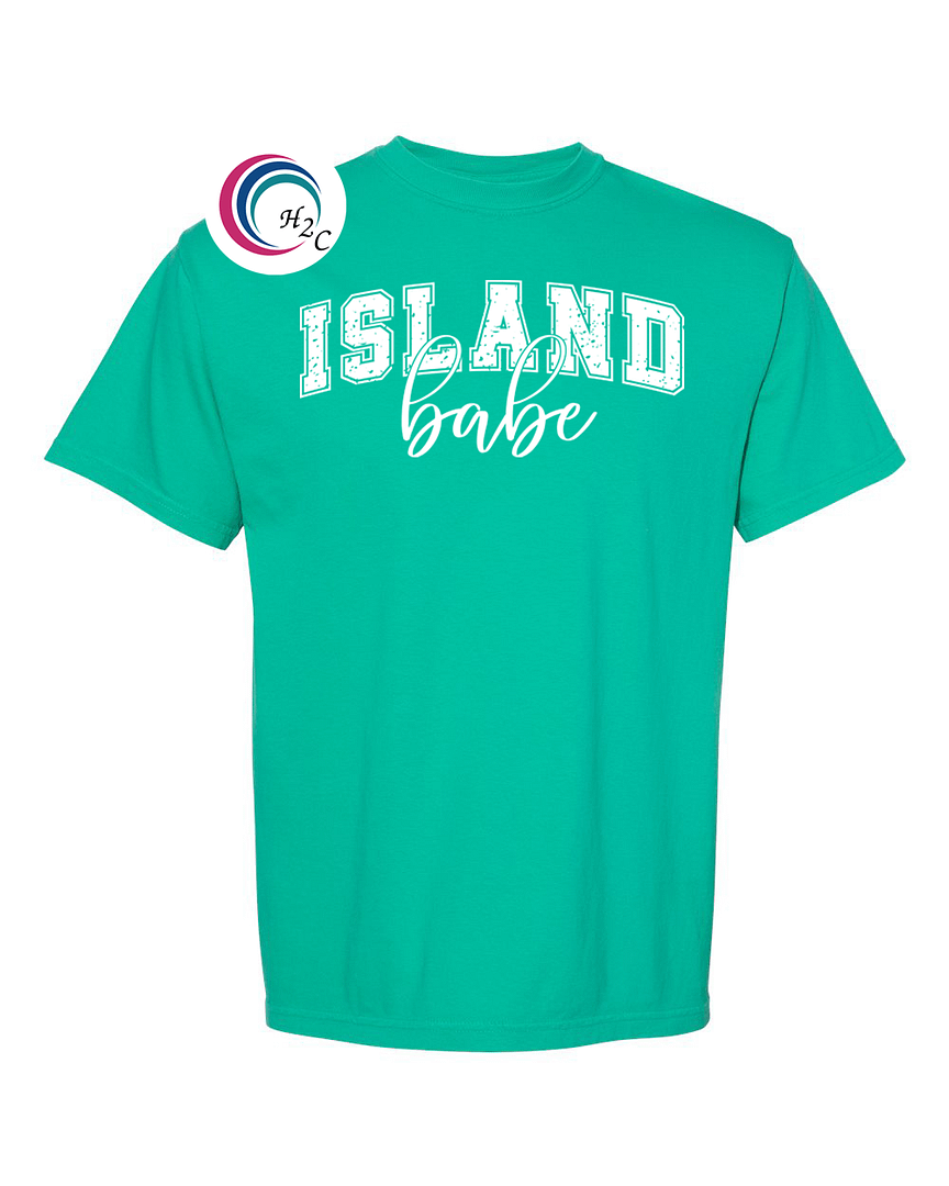 Island Island Green Island Babe Shirt - Image 1